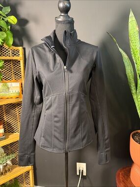 Fabletics Black Women's Zip-Up Utility Jacket